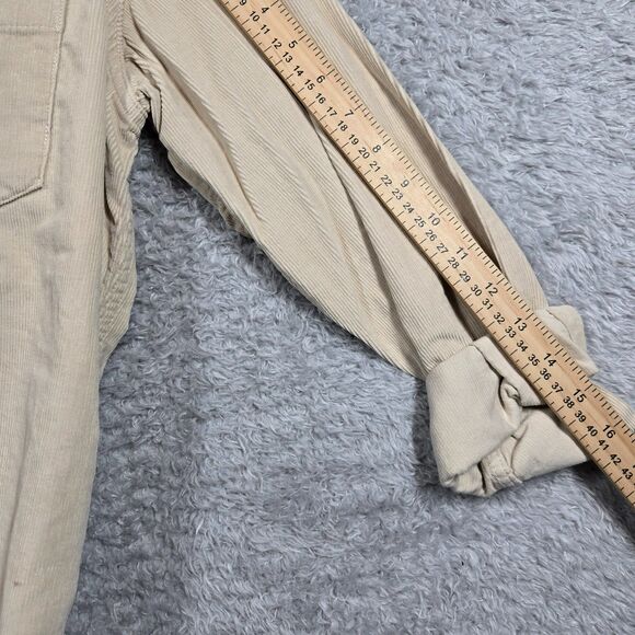 Alpine Design Cord Shirt Womens XS Button Up Morning Haze 00147 - Picture 4 of 6